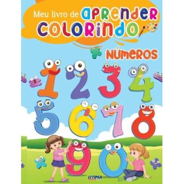 Imagem de Meu Livrao de Aprender Colorindo - Numeros - Otima Editora