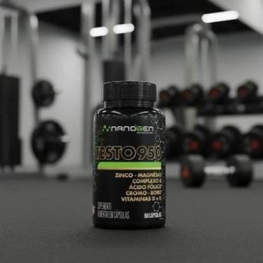Imagem de Testo950 Nanogen Suplemento Alimentar em Cápsulas 60 Caps-Unissex