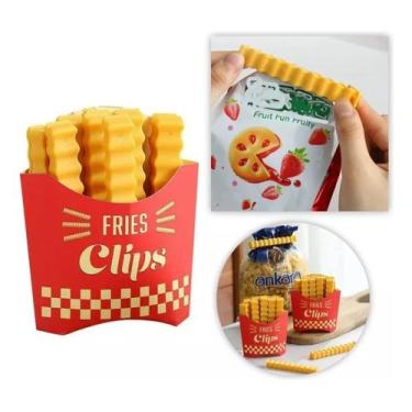 Imagem de Clipe Selador de Alimentos Formato de Fritas RE144 Snel Home - Meu Con