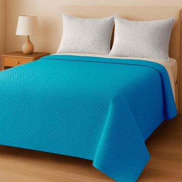 Imagem de Colcha Casal Queen Cobre Leito Matelado Ultrassônico - ARTE CAZZA, Est