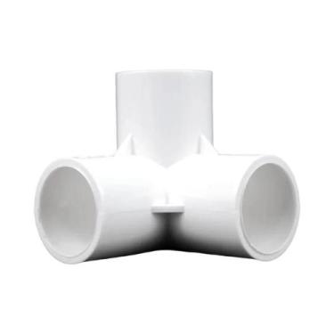 Imagem de Conector De Tubo PVC 20-50mm, Juntas Retas, Cotovelos, Tês E Cruzetas,