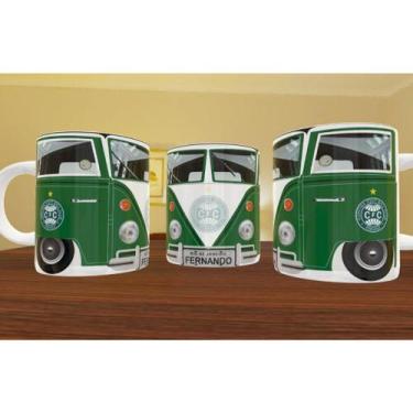 Imagem de Caneca Personalizada com nome Kombi time Coritiba - 325ml - ABRAKADABR