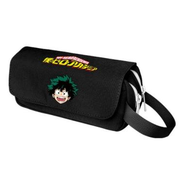 Imagem de Estojo para lápis My Heros Academias Anime Canvas DoubleLayer - yiweis