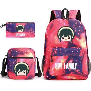 Imagem de Conjunto de mochilas Spys Family Yors Forgers Cartoon Kids School - yi