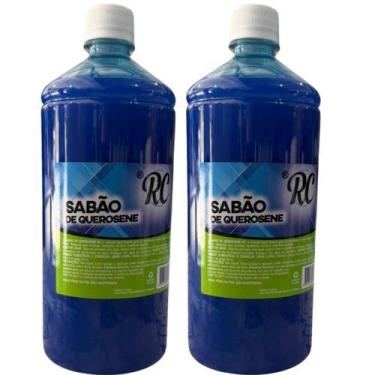 Imagem de Kit 2 Sabão de Queronese Super Desengordurante RC 1 Litro - RC Produto