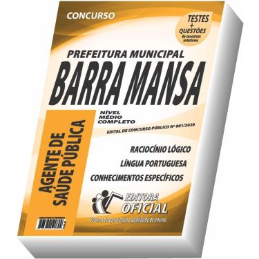 Imagem de Apostila Prefeitura De Barra Mansa - Agente De Saúde Pública