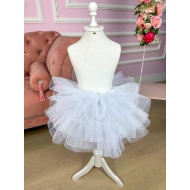 Imagem de Saiote Saia de Armação Infantil Daminha C/armação Anágua Vestidos Fest
