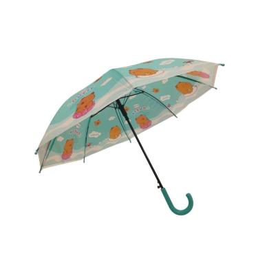 Imagem de Guarda-Chuva Infantil Capivara Verde N249197-6 - Quanhe