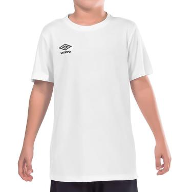 Imagem de Camiseta Umbro Legacy Juvenil Branca-Masculino