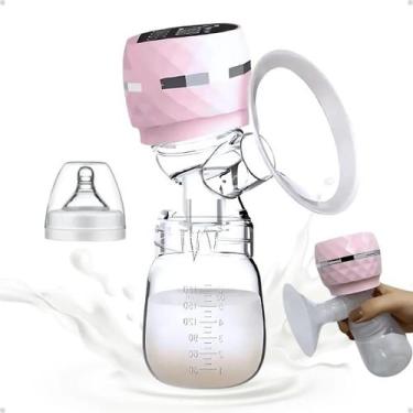 Imagem de Bomba De Tirar Leite Materno Elétrica Com 9 Níveis De Sucção, Portátil