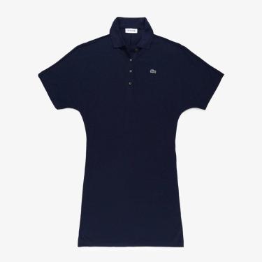 Imagem de Vestido Polo Piqué com Manga Morcego-Feminino