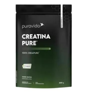Imagem de Creatina Micronizada Creapure Premium Puravida 300g Vegan Sem Sabor