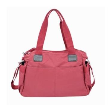 Imagem de Bolsa Feminina Academia De Ombro Transversal Nylon Grande Espaçosa Notebook-Feminino