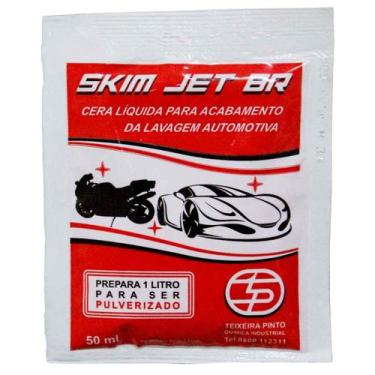 Imagem de Cera Líquida Skim Jet BR 50 ml Sachê Teixeira Pinto