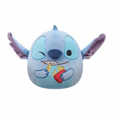 Imagem de Pelúcia Squishmallows 20cm do Stitch com Batata Frita  Disney - Sunny 