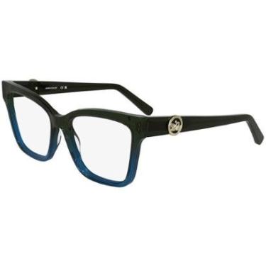 Imagem de Armação de Óculos Longchamp LO2761 316 - Verde Cristal 53-Feminino