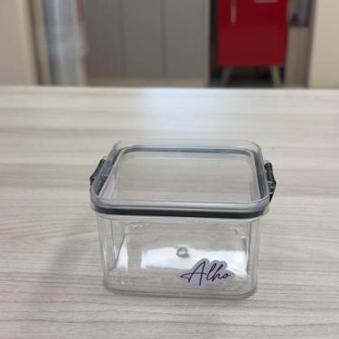 Imagem de Porta alho - pote para alho - porta cebola - porta molho de tomate - c