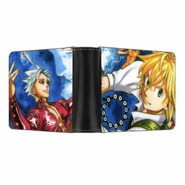 Imagem de Wallet Seven Deadly Sins Meliodas Anime Characters Slim - yiweisai