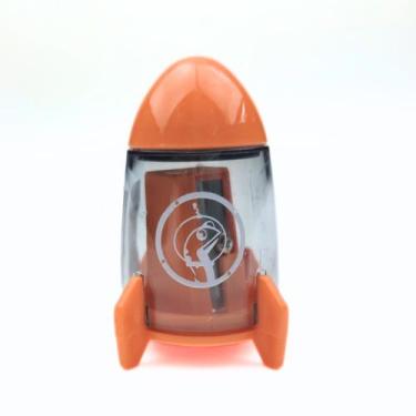 Imagem de Apontador Fofo c/ Deposito E Borracha Foguete Dino LEO&LEO - Leo Leo, 