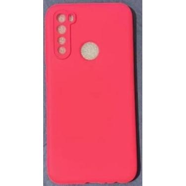 Imagem de Capa Capinha Note 8 Redmi Xiaomi Silicone Aveludado - CC, Rosa Chiclet