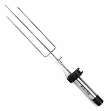 Imagem de Espeto Giratório A Pilha Inox Regulável 50 a 62cm Churrasc - PINHEIRO