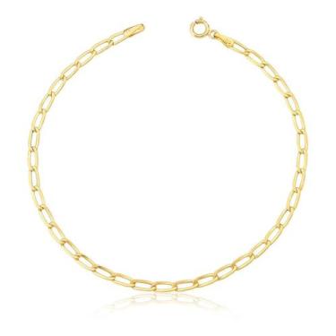 Imagem de Pulseira Ouro 18k 1X1 Masculina e Feminina - S.Demór Jóias