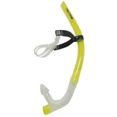 Imagem de Snorkel Respirador Frontal Para Natação Pro Swim, Amarelo