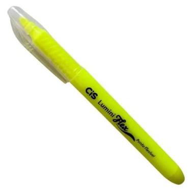 Imagem de Marca texto cis lumini flex amarelo neon, Amarelo
