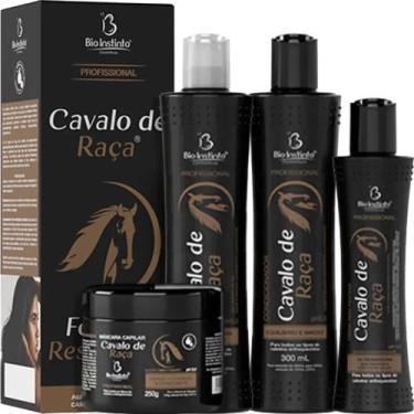Imagem de Bio Instinto Cavalo de Raça - Kit Força e Resistência Cabelos Enfraque