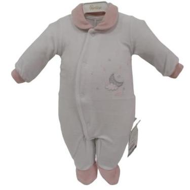 Imagem de Macacão Longo Plush Luxo Bebê Menina Letut Paraiso Ref 12744 - Letut /
