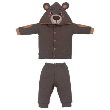 Imagem de Conjunto Longo Bebê Menino Compact Fleece Caco Upi Uli -, GG