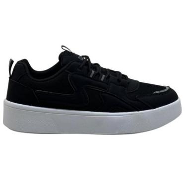 Imagem de Tênis Ramarim Estilo Streetwear Feminino Moderno, 35, Preto
