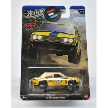 Imagem de Hot wheels - silver series - 2026 - rally racers -'71 datsun 510 - 4/5