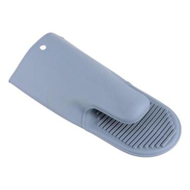 Imagem de Luva Térmica de Silicone Para Cozinha Cinza 28cm - Quanhe