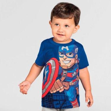 Imagem de Camiseta Infantil Menino Vingadores Licenciada Homem Aranha - anjo da 