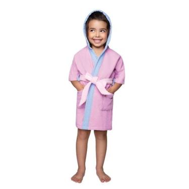 Imagem de Roupão de banho/piscina c/ capuz lepper menina(o) infantil, Menina, Ro