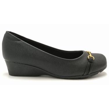 Imagem de Sapato Feminino Anabela Modare 7014.293, Preto, 36