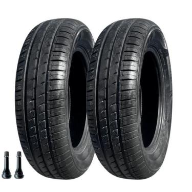Imagem de Kit 2 Aro 14 Pneu Rovelo 175/65 R14 82h RHP A68 + 2 Válvulas