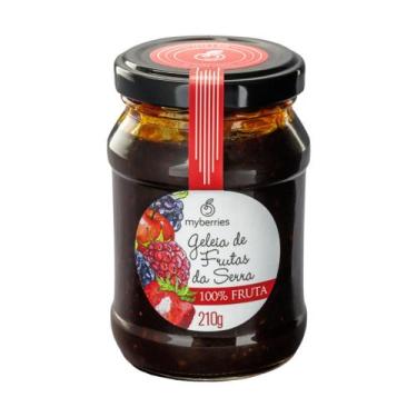 Imagem de Geleia myberries frutas da serra 100% 210g
