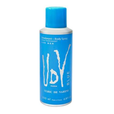 Imagem de Desodorante UDV Blue Fragrância Fresca Proteção Diária 200ML Ulric de Varens