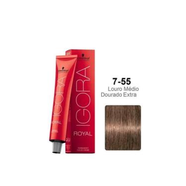 Imagem de Igora Royal Louros 60g Todas as Cores - Schwarzkopf Professional, 7-55