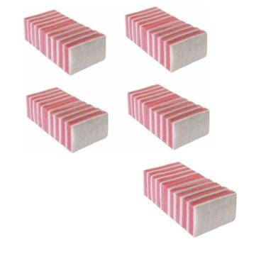 Imagem de Esponja Suave Branca/Rosa 110mmx75mmx25mm - Ref.9403 - Superpro Bettan