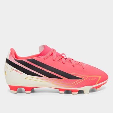 Imagem de Chuteira Infantil Campo Adidas F50 Hyperfast Club Copa Do Mundo, Pink,
