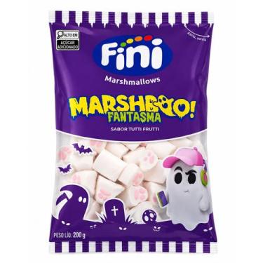 Imagem de Marshmallow Fini Halloween Fantasma 200g