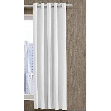 Imagem de Cortina Corta Luz Blackout PVC(Plástico) 1,40x1,80 Branca Admirare - 1 Folha