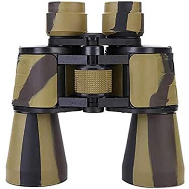 Imagem de Binóculos 20x50 Binóculos ao ar livre HD BAK4 Binóculos com telescópio óptico para observação de pássaros leves, viagens, shows para adultos (cor: camuflagem)