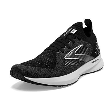 Imagem de Brooks Tênis de corrida feminino Levitate StealthFit 5 Neutral, Preto/cinza/branco., 41