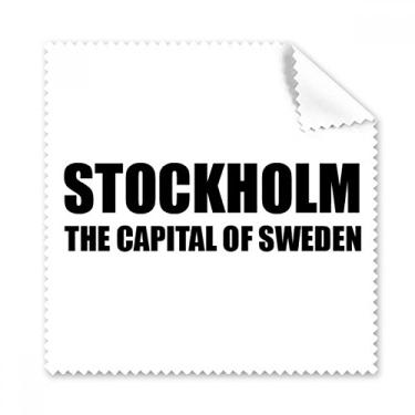 Imagem de Stockholm, A Capital da Suécia, pano de limpeza de tela de telefone, 5 peças