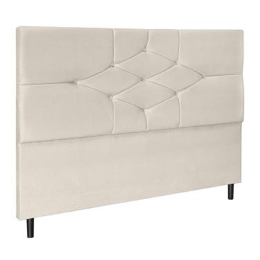 Imagem de Cabeceira Camboriú Para Cama Box Casal 144 cm Suede - SSX Multicoisas
