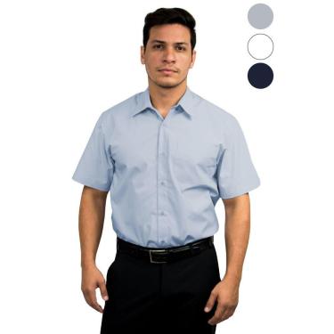Imagem de Camisa Social Masculina Manga Curta